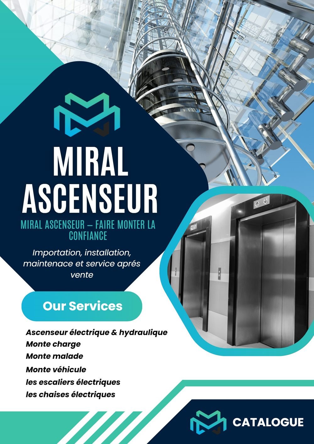 Couverture du catalogue Miral Ascenseur — Faire monter la confiance
